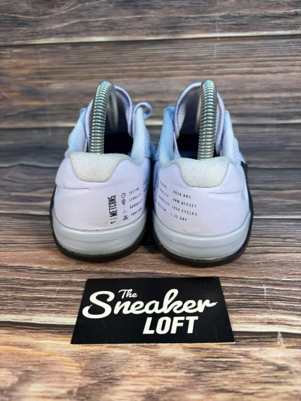 Nike Metcon 5 Women's Lavender Mist Athletic Training Shoes Size 8
